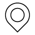 Ícono de un pin de ubicación