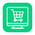 Ícono de un carrito de compras